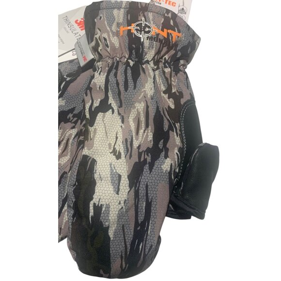 HUNT MONKEY Camo Wildcat Dry-Tec Flip Finger Hunting Mittens NWT Various Sizes - Picture 2 of 6